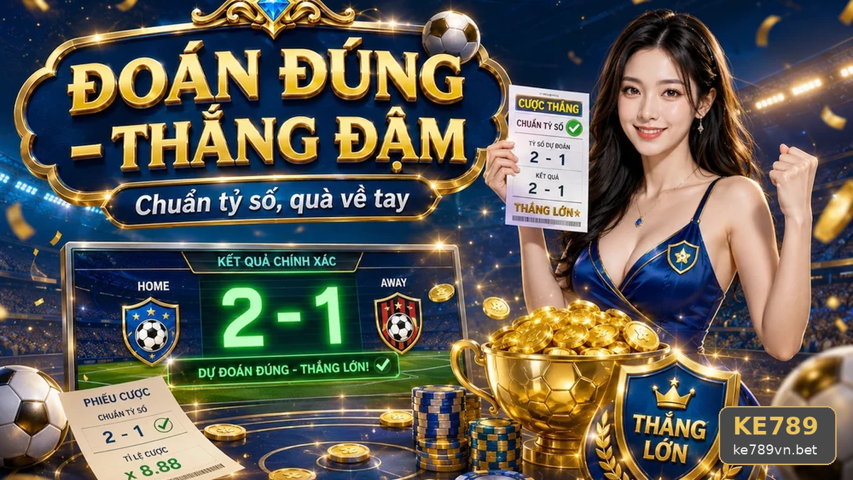 Thể Thao KE789 Bet: Nhận Diện Lỗi Thường Gặp Khi Phân Tích Tỷ Số Trận Đấu Và Cách Xử Lý Có Trách Nhiệm