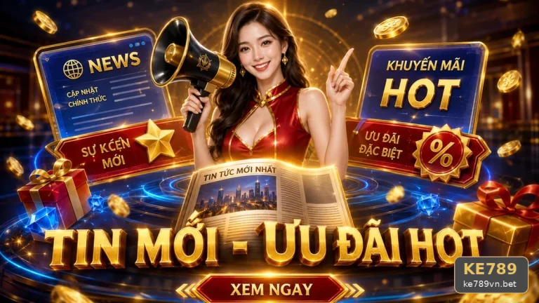 Khuyến Mãi KE789 Tại ke789vn.bet: Kiểm Tra Thời Hạn, Đối Tượng Áp Dụng Và Giới Hạn Nhận Thưởng